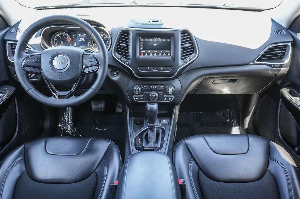 used 2021 Jeep Cherokee car, priced at $18,990