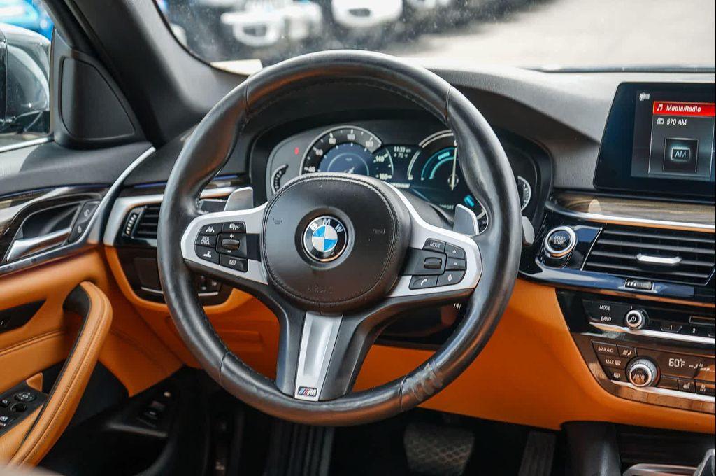 used 2019 BMW 530e car, priced at $14,557