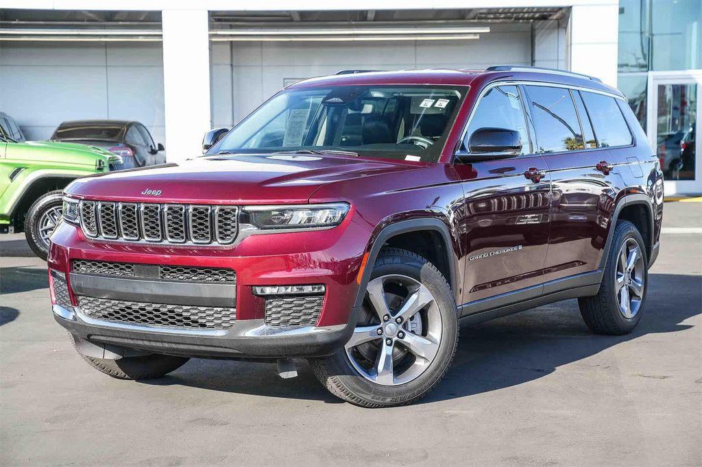 used 2021 Jeep Grand Cherokee L car, priced at $23,500