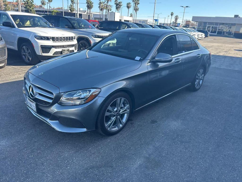 used 2018 Mercedes-Benz C-Class car, priced at $21,635