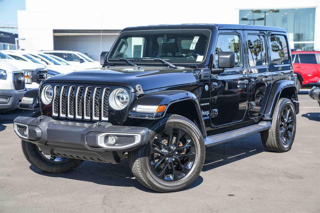 used 2021 Jeep Wrangler Unlimited 4xe car, priced at $23,591