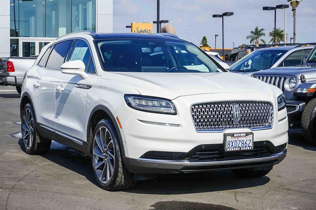 used 2021 Lincoln Nautilus car, priced at $30,203