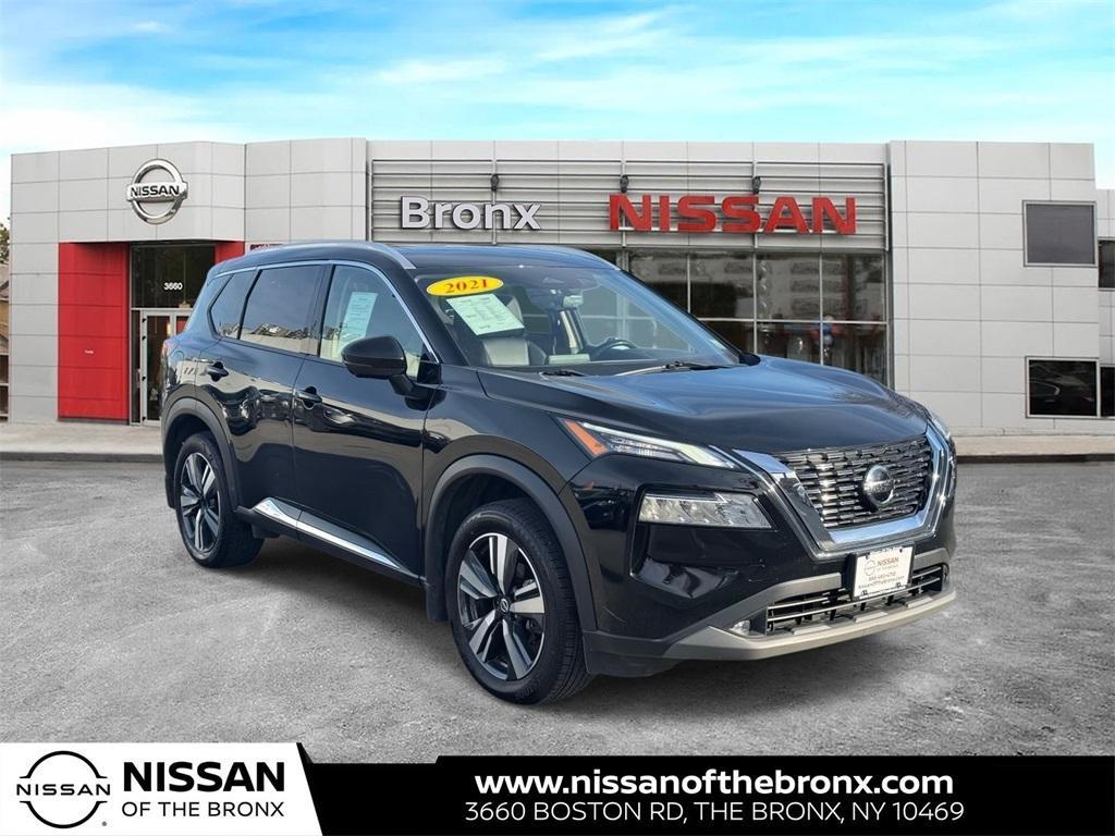 used 2021 Nissan Rogue car, priced at $16,212