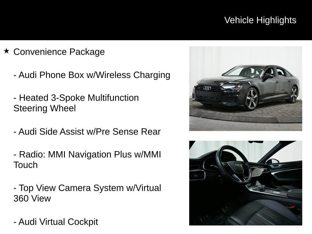 used 2021 Audi A6 car, priced at $26,477