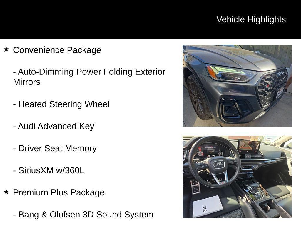 used 2023 Audi SQ5 car, priced at $48,977
