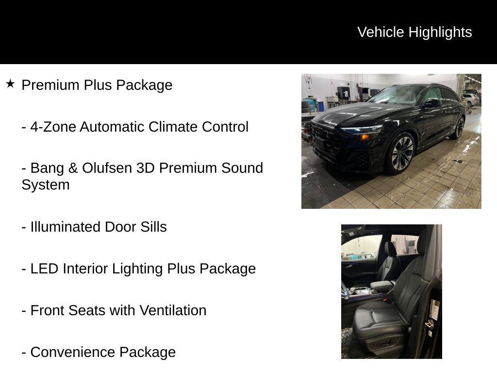 used 2025 Audi Q8 car, priced at $71,977