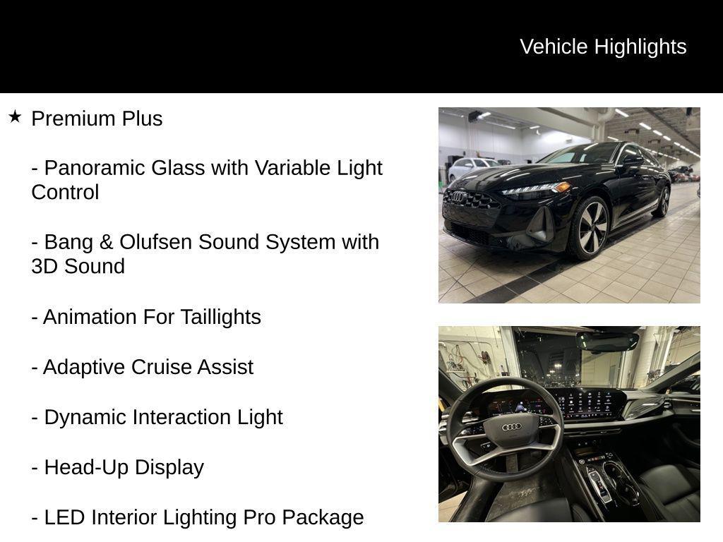 used 2025 Audi A5 car, priced at $45,977