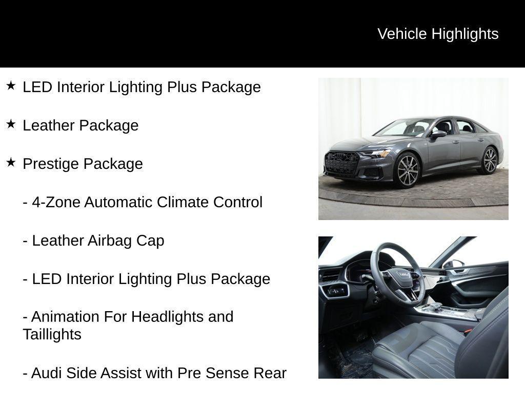 used 2025 Audi A6 car, priced at $59,977