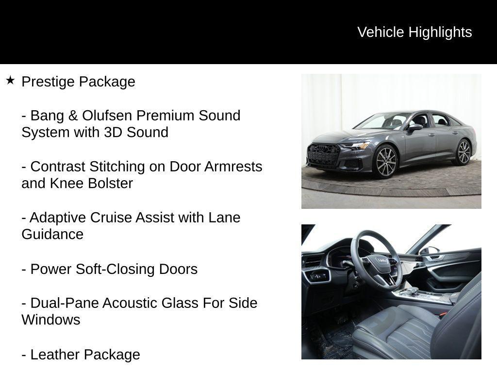 used 2025 Audi A6 car, priced at $59,977
