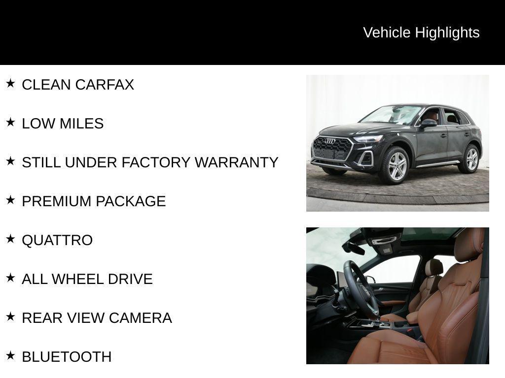 used 2023 Audi Q5 e car, priced at $36,977