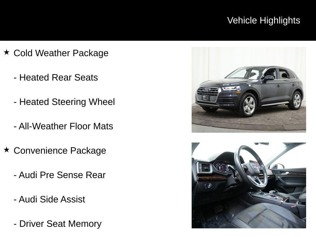 used 2019 Audi Q5 car, priced at $19,977