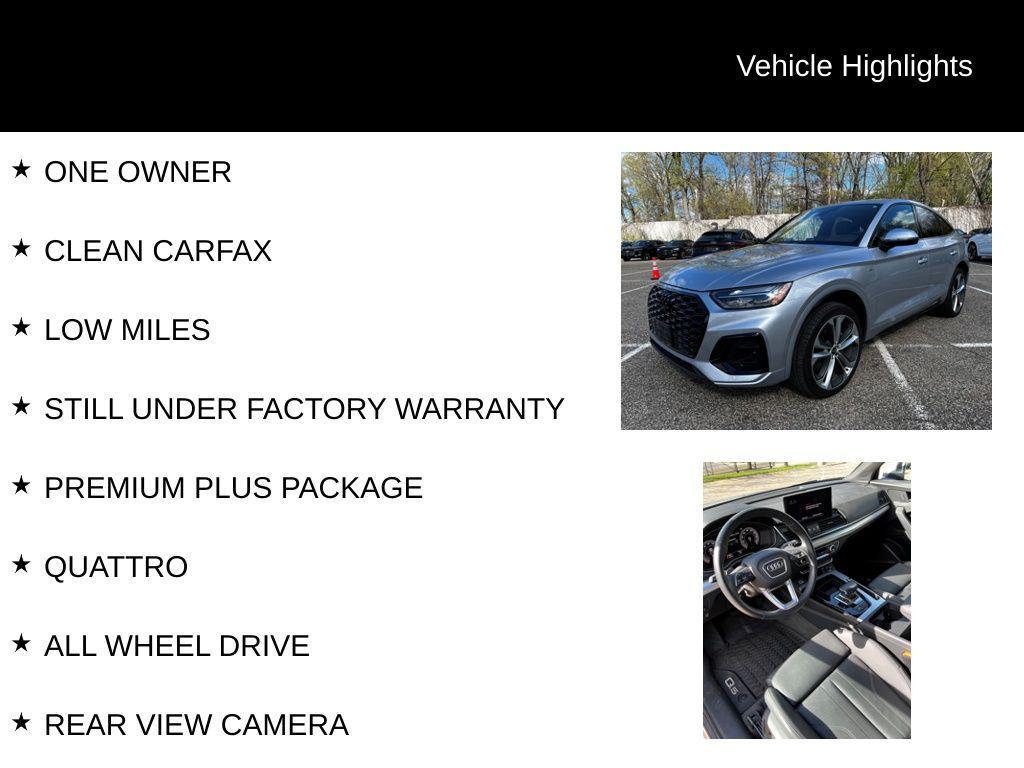 used 2023 Audi Q5 car, priced at $39,327
