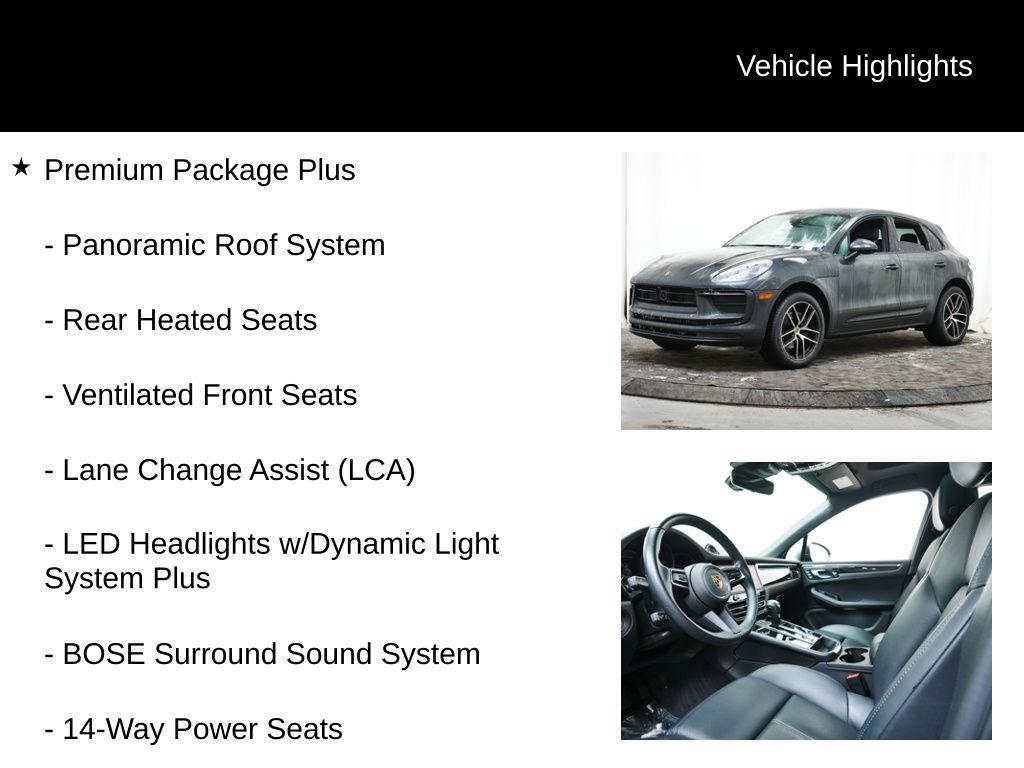 used 2023 Porsche Macan car, priced at $45,977
