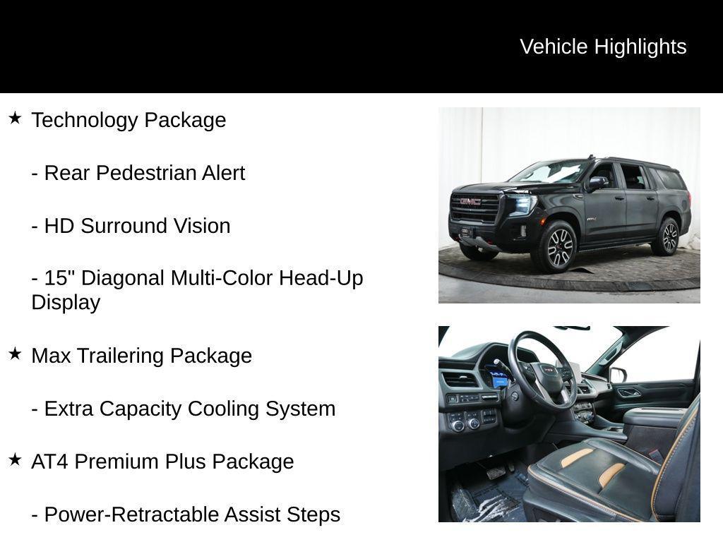 used 2021 GMC Yukon XL car, priced at $43,977