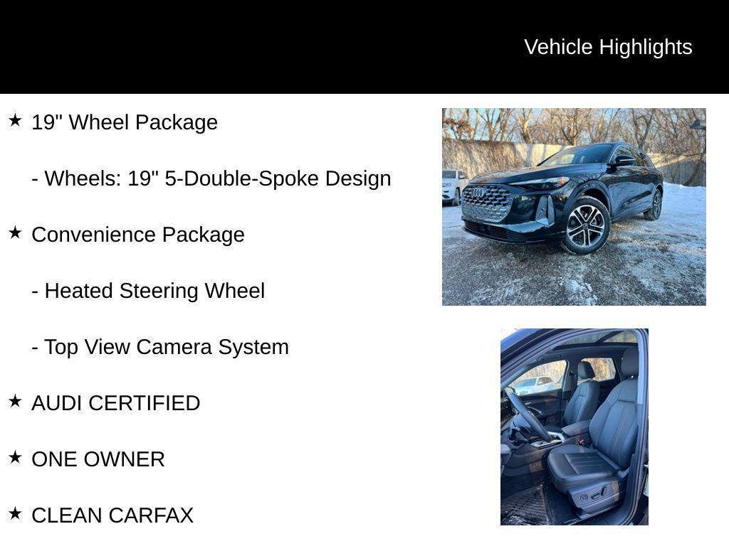 used 2025 Audi Q5 car, priced at $48,977