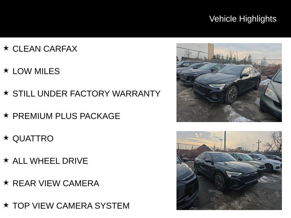 used 2024 Audi Q8 e-tron car, priced at $44,477