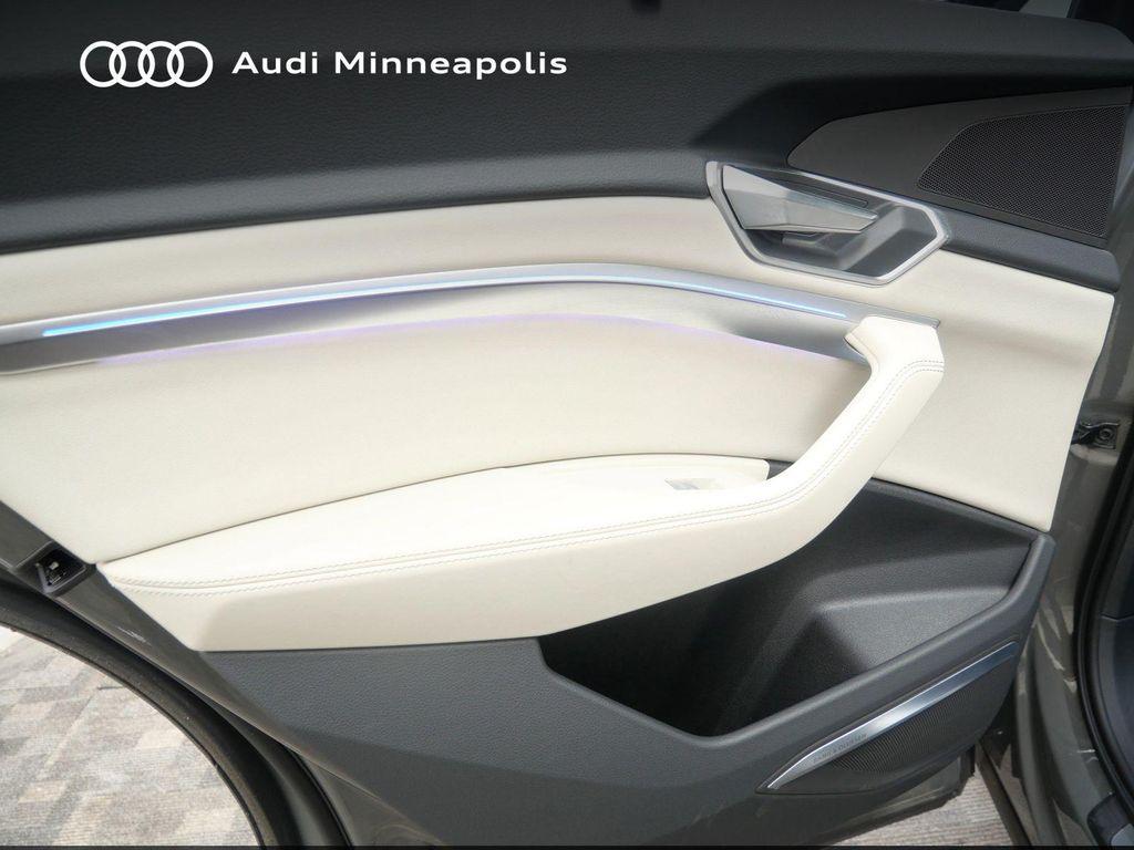 used 2024 Audi Q8 e-tron car, priced at $47,977