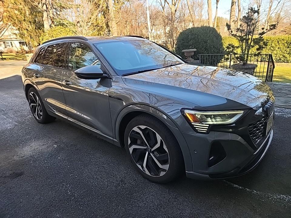 used 2024 Audi Q8 e-tron car, priced at $48,977