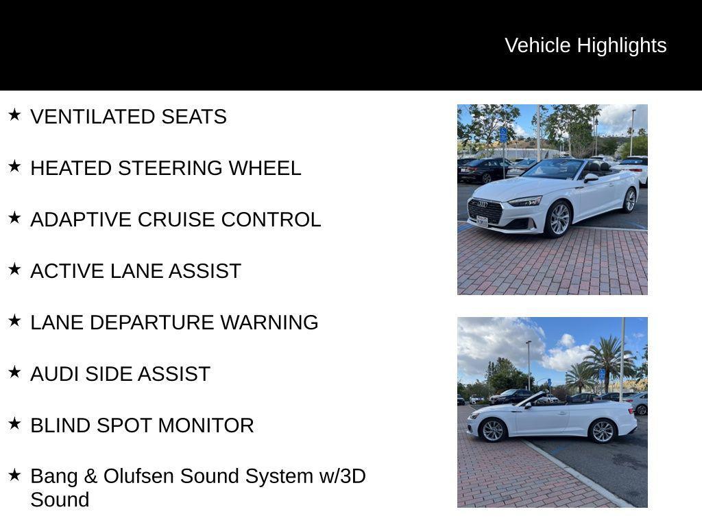 used 2021 Audi A5 car, priced at $39,977