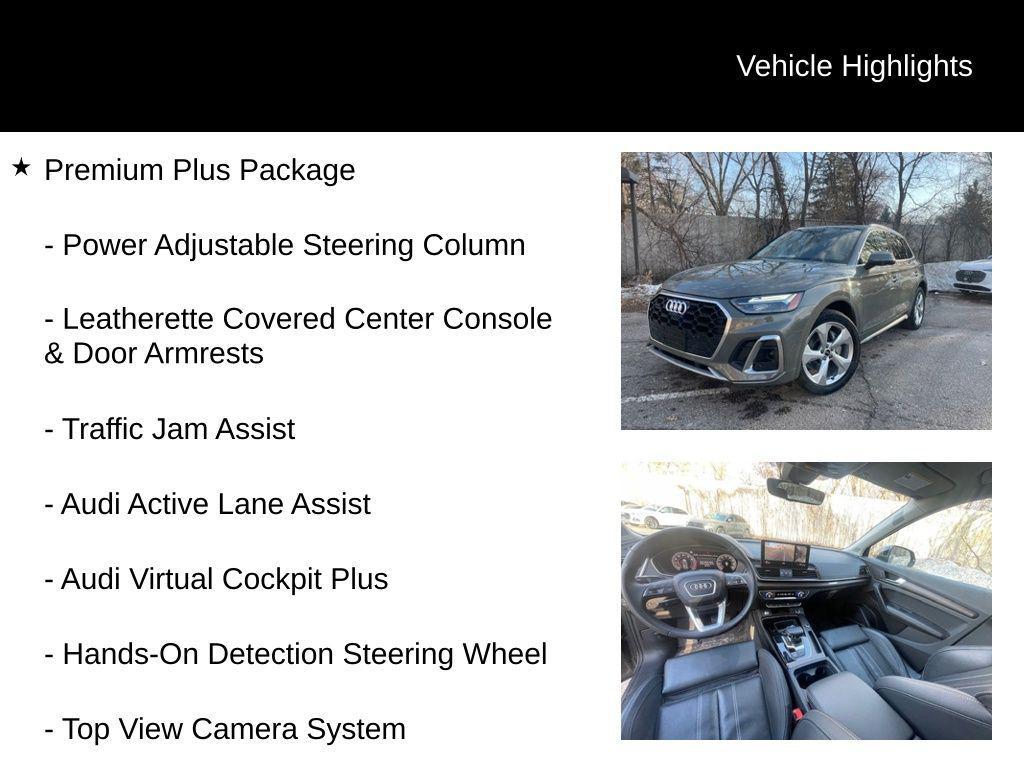 used 2023 Audi Q5 car, priced at $34,977