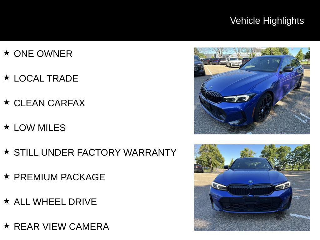 used 2025 BMW 330 car, priced at $45,327