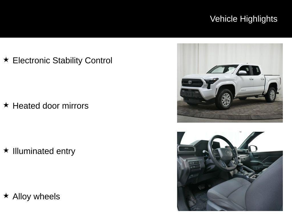 used 2025 Toyota Tacoma car, priced at $38,977