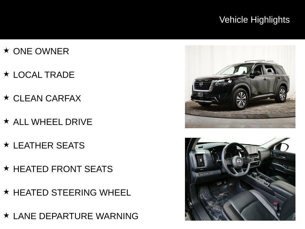 used 2023 Nissan Pathfinder car, priced at $28,827