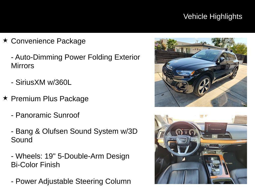 used 2023 Audi Q5 car, priced at $35,977