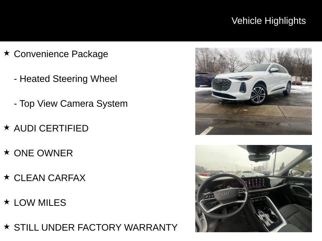 used 2025 Audi Q5 car, priced at $48,977