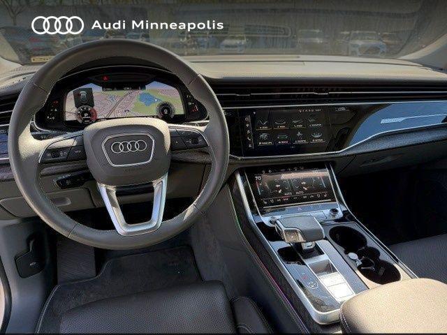 used 2023 Audi Q8 car, priced at $64,327