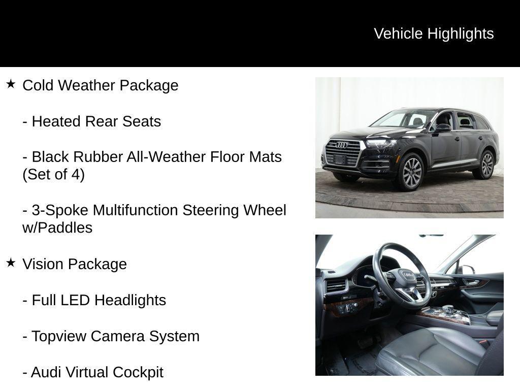 used 2018 Audi Q7 car, priced at $18,477