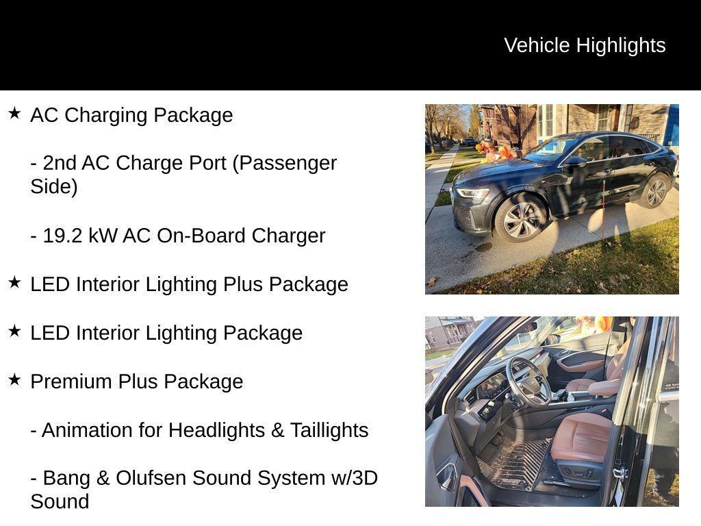 used 2024 Audi Q8 e-tron car, priced at $45,477