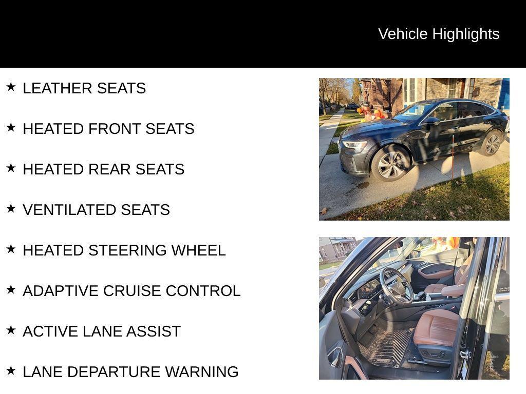 used 2024 Audi Q8 e-tron car, priced at $45,477