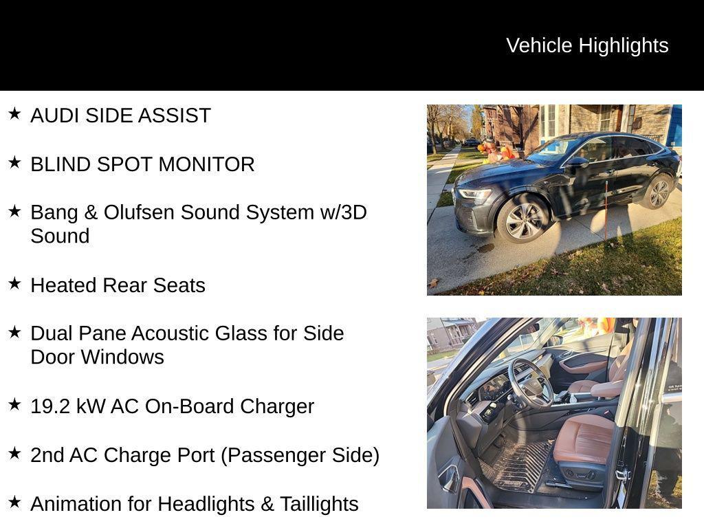 used 2024 Audi Q8 e-tron car, priced at $45,477