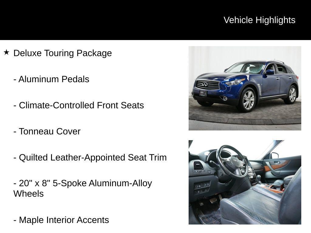 used 2015 INFINITI QX70 car, priced at $8,977