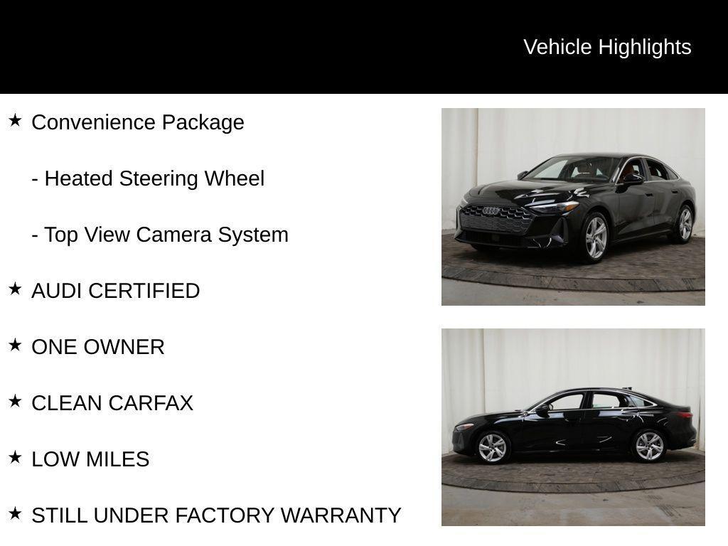 used 2025 Audi A5 car, priced at $43,977