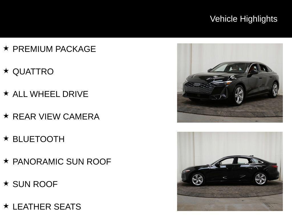 used 2025 Audi A5 car, priced at $43,977