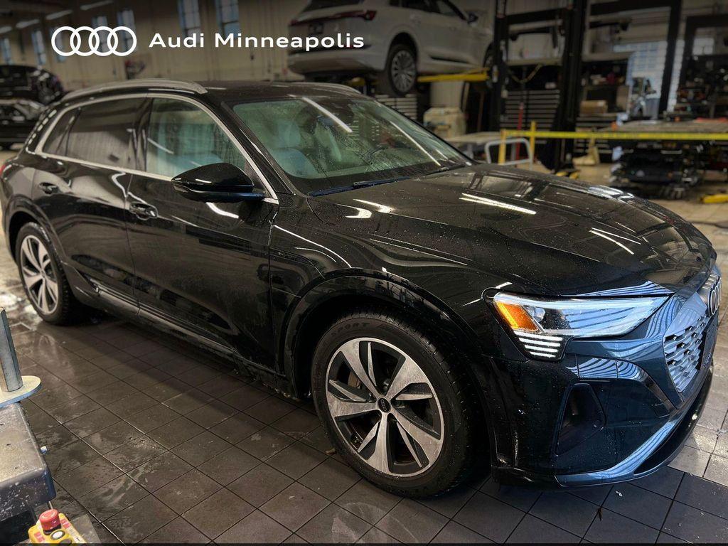 used 2024 Audi Q8 e-tron car, priced at $44,977