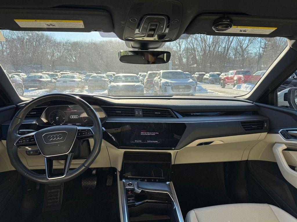 used 2024 Audi Q8 e-tron car, priced at $39,977