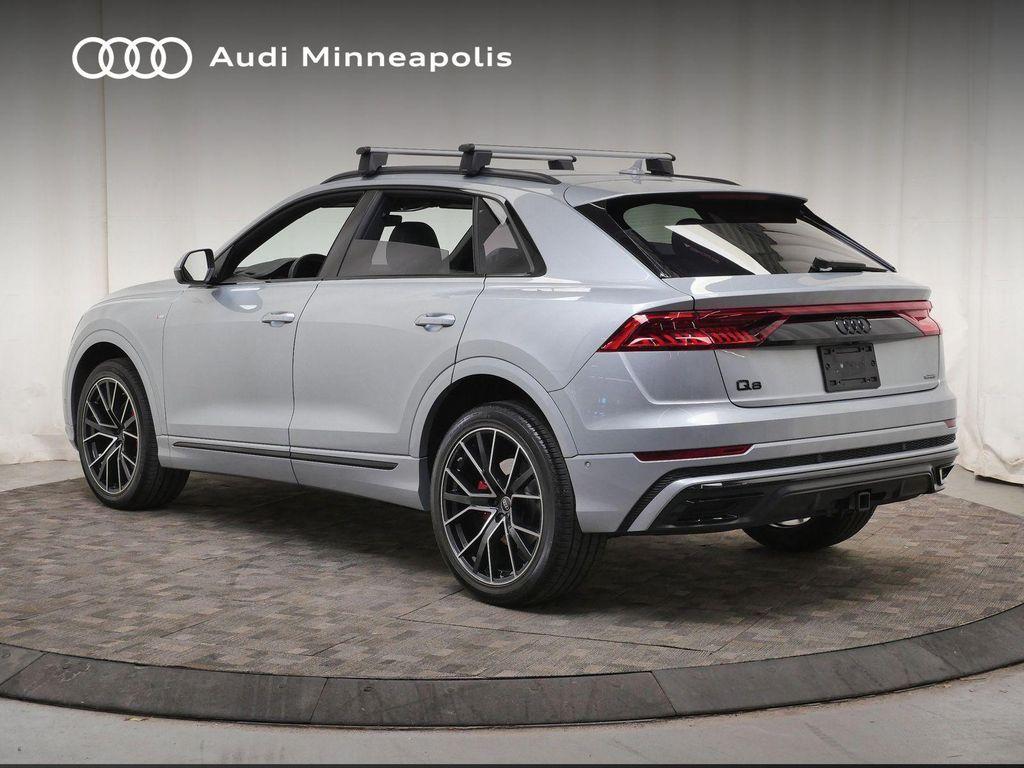 used 2023 Audi Q8 car, priced at $55,327