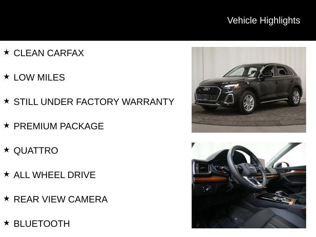 used 2023 Audi Q5 car, priced at $32,977