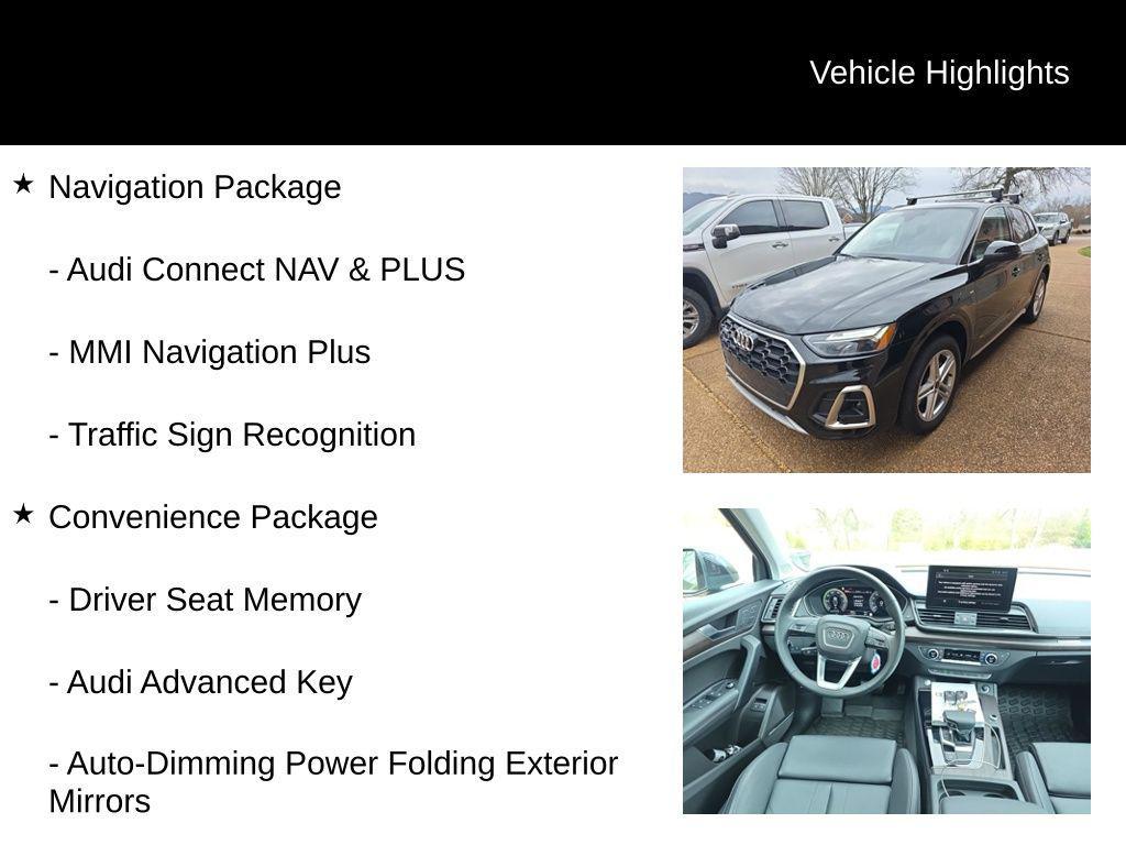 used 2024 Audi Q5 e car, priced at $41,977