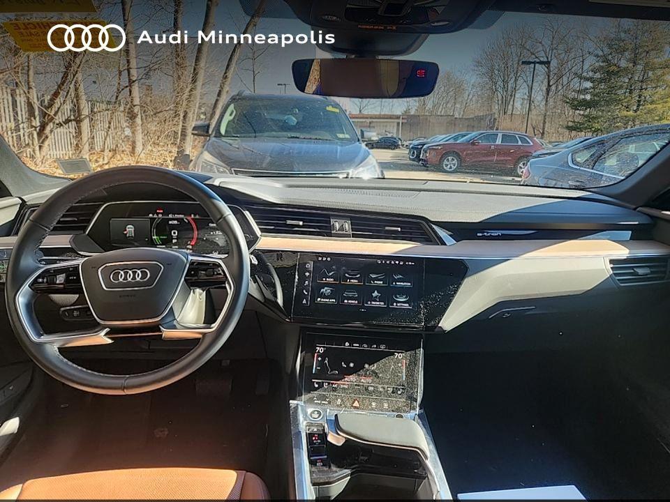 used 2024 Audi Q8 e-tron car, priced at $45,977