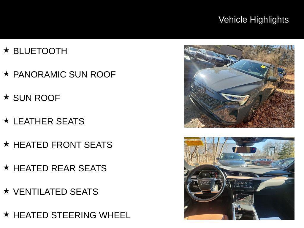 used 2024 Audi Q8 e-tron car, priced at $45,977