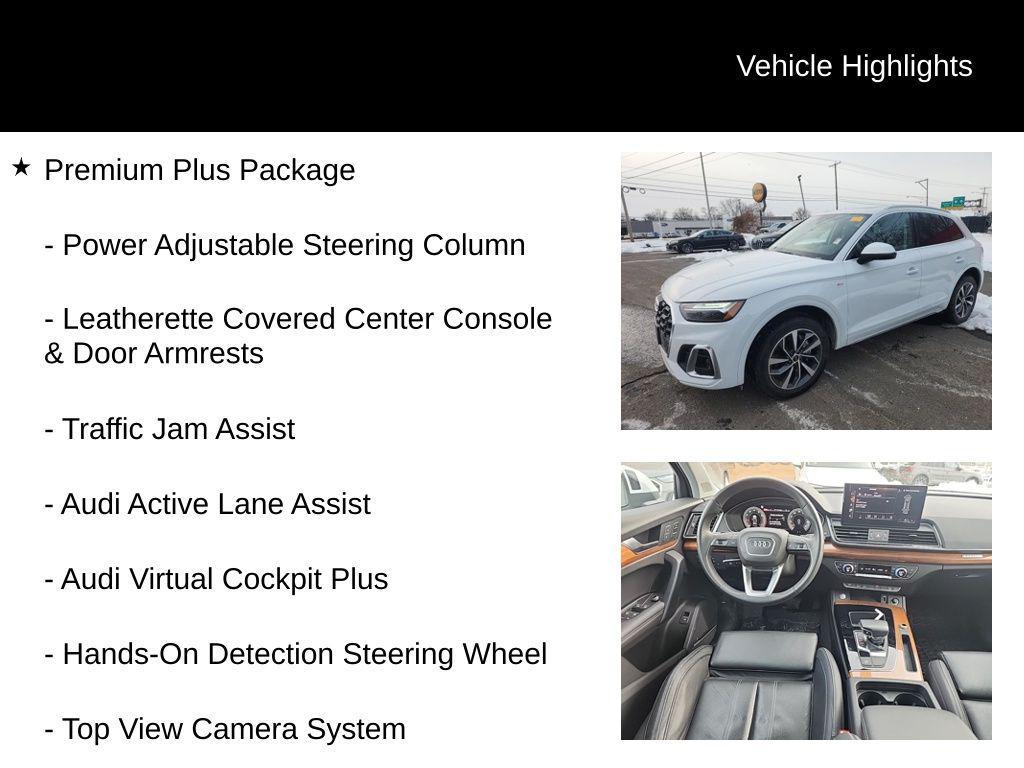 used 2023 Audi Q5 car, priced at $35,977