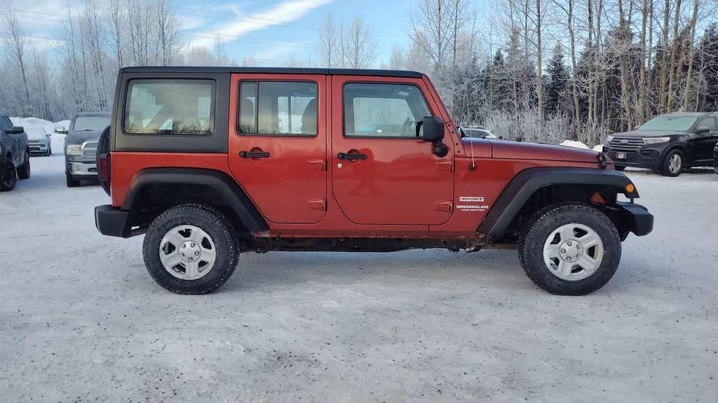 used 2014 Jeep Wrangler Unlimited car, priced at $18,625