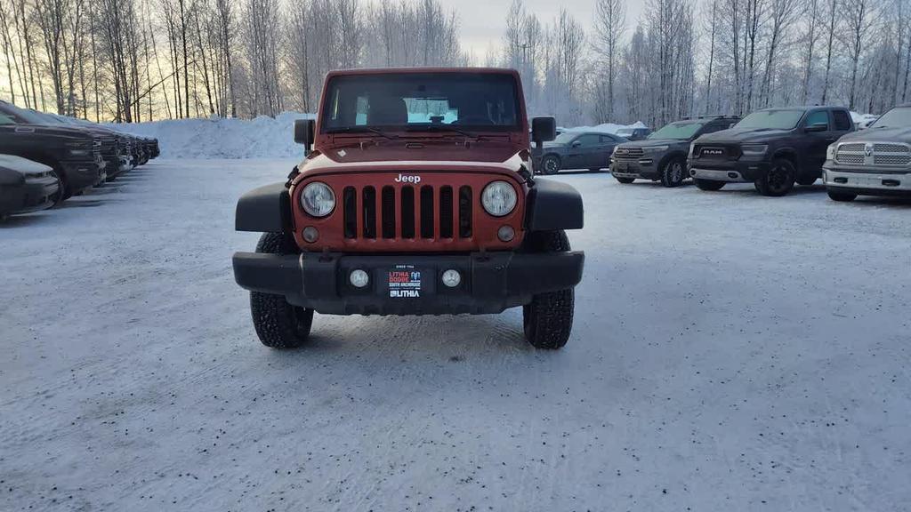 used 2014 Jeep Wrangler Unlimited car, priced at $18,625