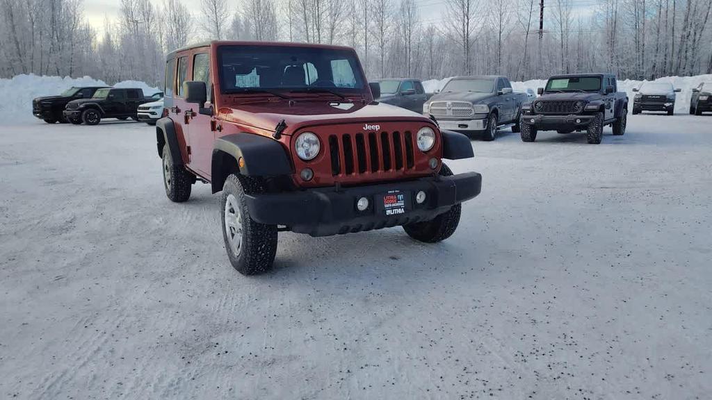 used 2014 Jeep Wrangler Unlimited car, priced at $18,625