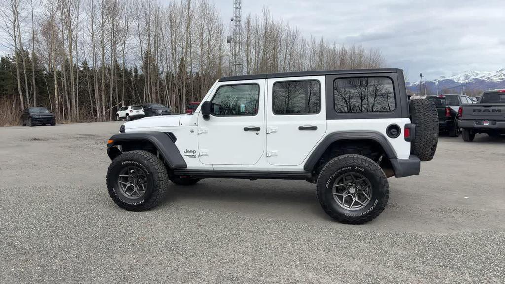 used 2021 Jeep Wrangler Unlimited car, priced at $23,775