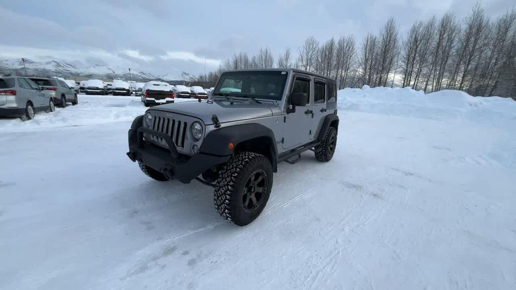 used 2016 Jeep Wrangler Unlimited car, priced at $18,525